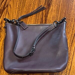 Elegant Brown Leather Shoulder Bag